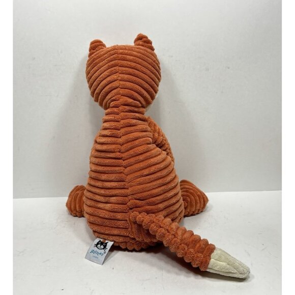 Jellycat Fox Cordy Roy Corduroy Orange Plush Stuffed Animal Toy London - Picture 2 of 3